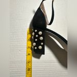 Madden Girl  Bitsyy Black Suede Block Heel With Faux Pearls Strappy Party New‎ 9 Photo 11