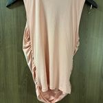 EXPRESS NWOT Body Contour Compression Silky Wrap Tank, peach Photo 6