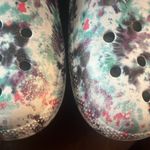 Crocs women’s multi colors lined clog sandals size 10 . Photo 7