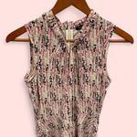 Tommy Hilfiger Cute paint splatter twist neck jersey dress flowy lightweight Photo 2