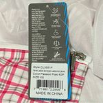 Stormpack Passion Plaid Waterproof Windbreaker Jacket XS Pink White NWT Photo 7