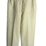 Lounge Jamaica Bay Pullon Beach Pants M Cream Pockets Elastic Waist Drawstring  Photo 0