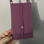 None Crossbody Cell Phone Wallet Case Arm Strap Bag Travel purple Photo 1