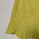 4SI3NNA Yellow Tanya Scallop Hem Skirt Size Small Photo 4