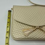 Worthington 3/$30 | Vintage Cream Quilted Tassel Long Strap Small Purse SEE DESC Photo 12