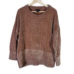 Chelsea & Theodore Chenille Knit Sweater Womens M Brown Cozy Neutral Clean Girl Size M Photo 1