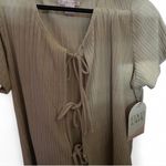 Coco & Shay Tan Short Sleeve Top Size XXL Photo 0