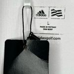 Adidas  Golf Polo Shirt Sz L White Pink Trim Photo 3