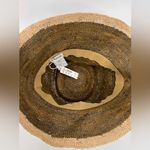 Madewell  Lantern Straw Hat Amber Olive S/M Photo 2