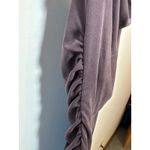 Brand New OGL Women's Size Medium Purple Polyamide Blend Off Shoulder Knee Dress Photo 8