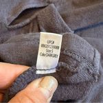 Cuddl Duds  Dark Grey Long Sleeve Quarter Zip Pullover with Thumbholes Size Small Photo 8