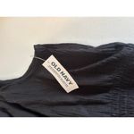 Old Navy Smocked Waist Top Blouse Women's 3X Green V-Neck Pullover Photo 3