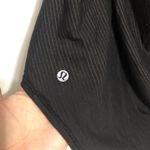 Lululemon black gold stripe cross cross built in bra tank top women’s size 8 Photo 9