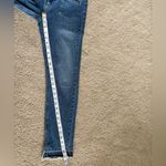 ANINE BING  Front Pocket SplitHem Blue Mid Rise Straight Fray Ankle Jeans Size 28 Photo 14