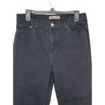 Levi's 512 Women Jeans Perfectly Slimming Bootcut Leg Stretch Hi-Rise Black 31 Photo 1