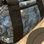 L.L. Bean Adventure Large 23” Duffle Bag in Blue Hawaiian Floral Tropical Print Photo 1