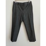 Ann Taylor  Devin Fit Slacks Womens Size 12 Trouser Pants Gray Career Stretch Photo 10