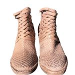 Sundance  Promise Woven Beige Heeled Booties Women's Size 39 (Size 9) Photo 1