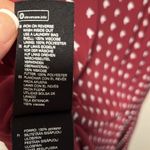 & Other Stories & OTHER STORIES Burgundy Printed Double Slit Midi Slip Dress, Size 4 Photo 9