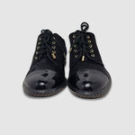 June Ambrose Calf Hair Patent Leather Lace Photo 4