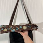 Dickies Messenger Brown Retro Circle Print Shoulder Laptop School Travel Tote Photo 5