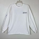Vintage Black Rock Ka’anapali Maui Hawaii White Long Sleeve Sweatshirt White Size L Photo 1