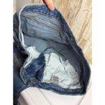 Style & Co Style Co Women Wide Leg Crop Jeans Medium Wash Distressed Frayed Hem Size 14 Photo 8