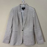 J.Crew Parke Linen Blend Blazer In Flax Sz 4 Business Casual Contemprorary EUC Photo 0