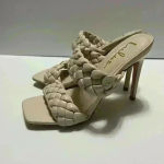 Lulus Lulu’s Louella Light Nude High Heel Sandals Size 8 Photo 2