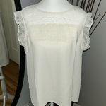 Loft  Women's White Lace Dress Photo 3