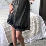 Vintage Babydoll Mini Dress Gray Photo 1