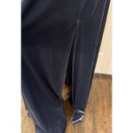 Birdy Grey  Sz MED Hannah Velvet Maxi Dress Storm Blue Prom Bridesmaid Stretch Photo 3