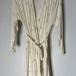 Soma ‎ White Tan Star Robe Size Medium Photo 0