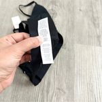 Aerie Lace Up Sides Square Neck Bra Black NWT size Medium Photo 4