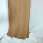 Ellen Tracy Camel Side Slit Long Skirt Photo 2