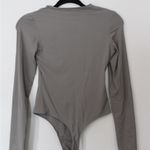 Amazon Gray Long Sleeve Bodysuit Photo 1