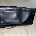 Kate Spade  New York Satchel Crossbody Black Leather Zipper‎ Accent Photo 7
