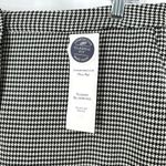 Charter Club NEW  Black & White Houndstooth Check Slim Ankle Pants Size 10 Photo 1
