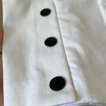 Rag and Bone white snap front cropped pants Photo 6