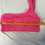 Good American Bright Pink Size 3/4 L/XL Always Fits Shoulder Bikini Top Barbie Photo 9