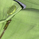 We Wore What  lime green wide leg pant suit and jacket size 4 Photo 13