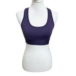 Barry’s Fit Tread Sports Bra Nightshade Purple Spell Out Women’s Size XS Photo 1