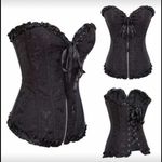 Corset Black Zipper Festival Cosplay New Size undefined Photo 1