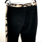 Diane Von Furstenberg  Mary Mikado Wool & Silk Pants Animal Print Photo 9