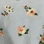 Blu Pepper NWT Floral Romper Spaghetti Strap Blue Pink Size S Small Photo 4