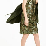 J.Crew  green sequin iridescent dress size 00 Photo 0