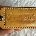 Coach  Tan Fob Bag Charm Hang tag Hangtag Photo 0