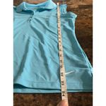 Nike Women's Dri-FIT Victory Sleeveless Golf Polo in glacier blue Photo 5