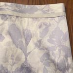 Banana Republic Periwinkle Purple & White Floral Lined Pencil Skirt Size 2 Photo 3