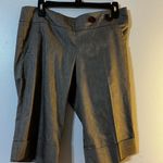 Trina Turk Cuffed Bermuda Front Button Shorts Photo 1